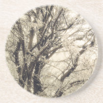 Frosted Tree coaster coasters