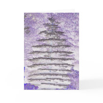 Frosted Xmas cards