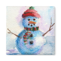 Frosty ACEO Magnet