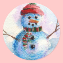 Frosty ACEO Sticker