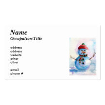 Frosty Avery Business Card