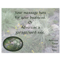 Frosty Ball: Alpine Wildflowers Custom Flyer