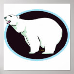 Frosty Bear Print