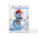 Frosty Christmas Card