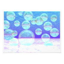 Frosty Clarity –- Azure Beauty & Indigo Depth Custom Invite