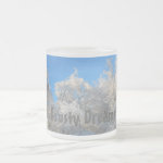 Frosty Dreams White Ice Trees Coffee Mug Frosty Dreams White Ice Trees Coffee Mug