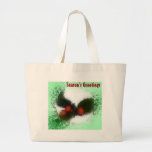 Frosty Green Holly Berries Bag