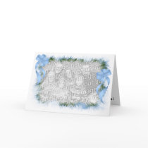Frosty Holiday Card