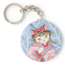 Frosty Morning keychain
