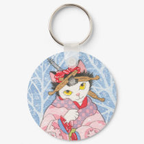 Frosty Morning keychain