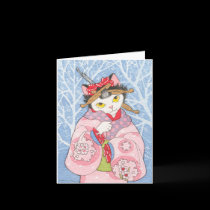 Frosty Morning note card