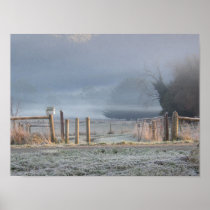Frosty Morning Yarra Valley posters