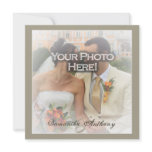 Frosty Photo Wedding Invitations