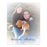 Frosty Photo Wedding Invitations