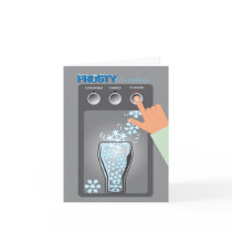 Frosty Refreshment Note Card