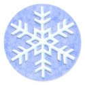 Frosty Snowflake Stickers sticker