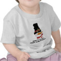 Frosty Snowman First Christmas Tshirt shirt