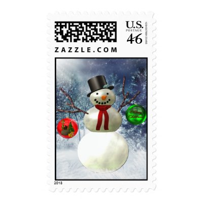 Frosty stamp