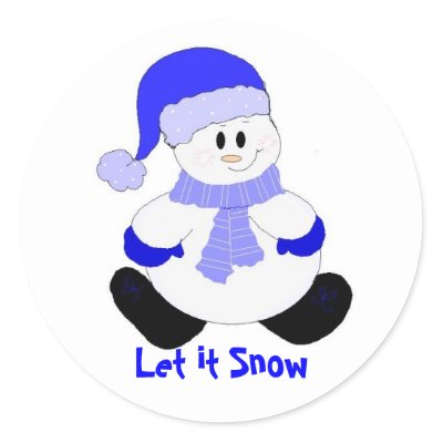 Frosty stickers