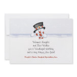 Frosty the Snowman - Personalized Business Holiday Invitations