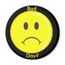 Frownie Face Fridge Magnet