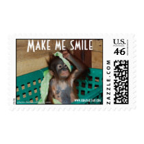 Frowning Baby Orangutan Stamps