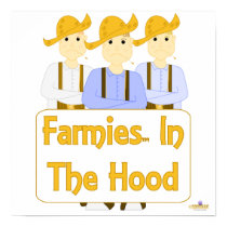Frowning Farmies BRB Brown Pants Farmies In The Ho posters