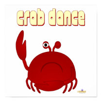 Frowning Red Crab Crab Dance posters