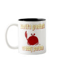 Frowning Red Crab World's Greatest   Person mugs