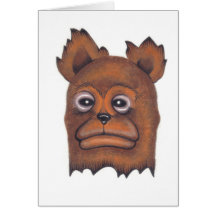 Frownybear Card