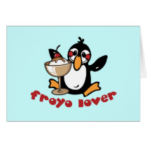 Froyo Lover Greeting Card
