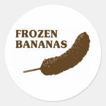 Frozen Bananas Sticker