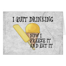 Frozen Beer Cards