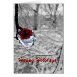 "Frozen Berries" Holiday Card cards