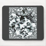 Frozen Bush Fractal mousepads