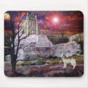 Frozen by Moonlight mousepads