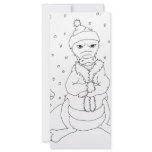 Frozen Dragon Rack Card Template