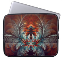 Frozen Dream Abstract Fractal Art Laptop Sleeves