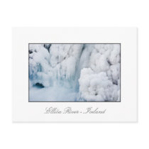 Frozen Ellida River #5 postcards