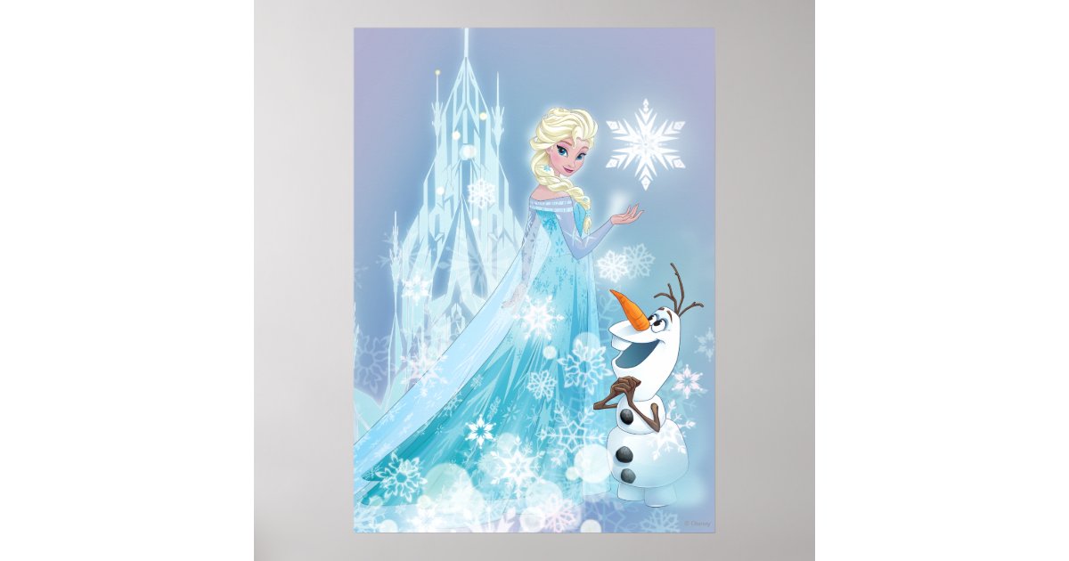frozen talk and glow olaf and elsa