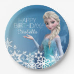 Frozen Elsa Birthday Paper Plate