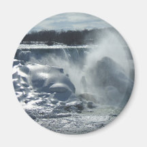 Frozen Falls Refrigerator Magnets