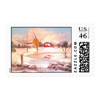 Frozen Farm stamp