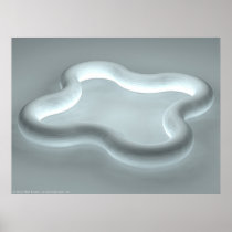 Frozen Glow Print