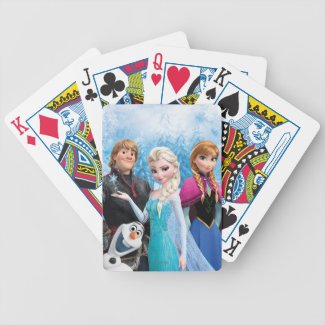 Frozen Group Poker Cards