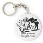 frozen heads keychains