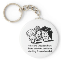 frozen heads key chains