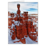 Frozen Hoodoos Greeting Cards