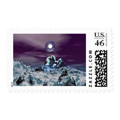 Frozen Night Stamp by jasonmit