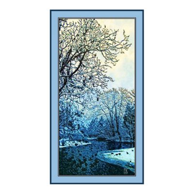 Frozen Pond Posters by Ferrante52